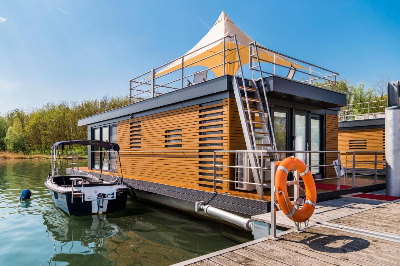 Schwimmende Ferienhaeuser Auf Dem See - Spreewald Vetschau Exterior foto